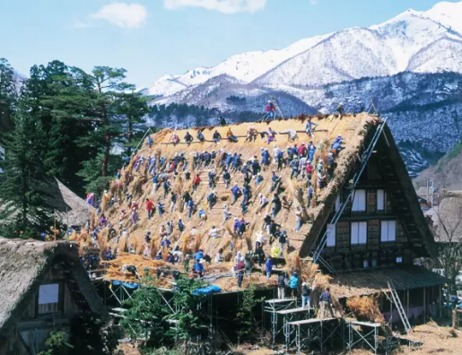 日本最美乡村：合掌村