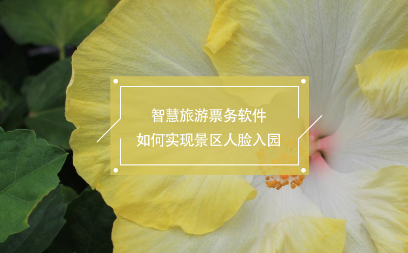 智慧旅游票务软件如何实现景区人脸入园
