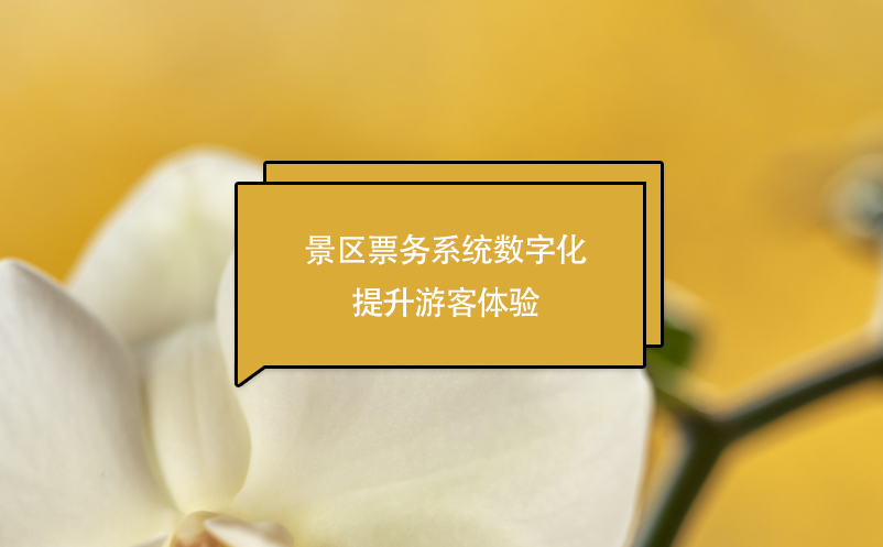 景区票务系统数字化提升游客体验