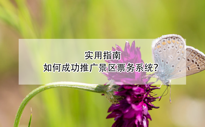 实用指南：如何成功推广景区票务系统？