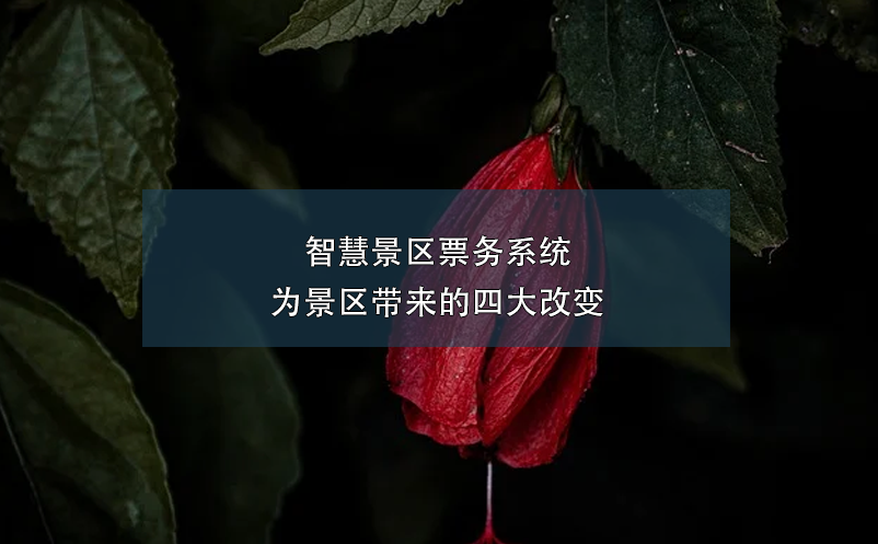 智慧景区票务系统：为景区带来的四大改变