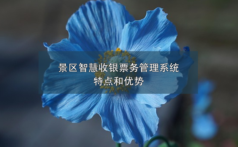 景区智慧收银票务管理系统特点和优势