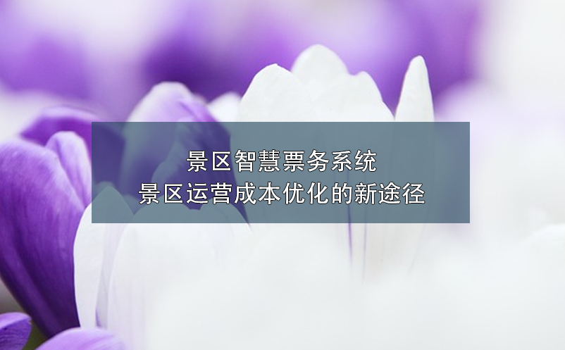 景区智慧票务系统：景区运营成本优化的新途径