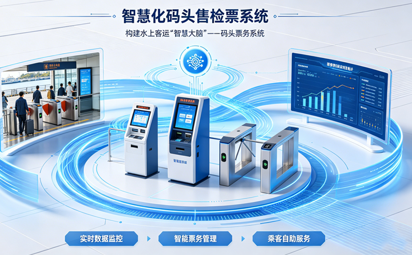 智慧化的码头售检票系统，构建水上客运“智慧大脑”---码头票务系统