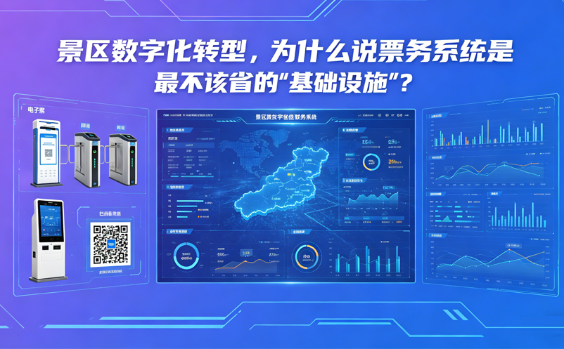 景区数字化转型，为什么说票务系统是最不该省的“基础设施”？