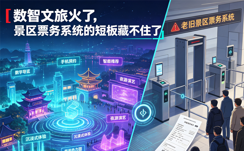 数智文旅火了,景区票务系统的短板藏不住了