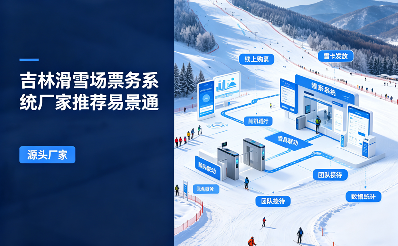 吉林滑雪场票务系统厂家推荐易景通：源头厂家