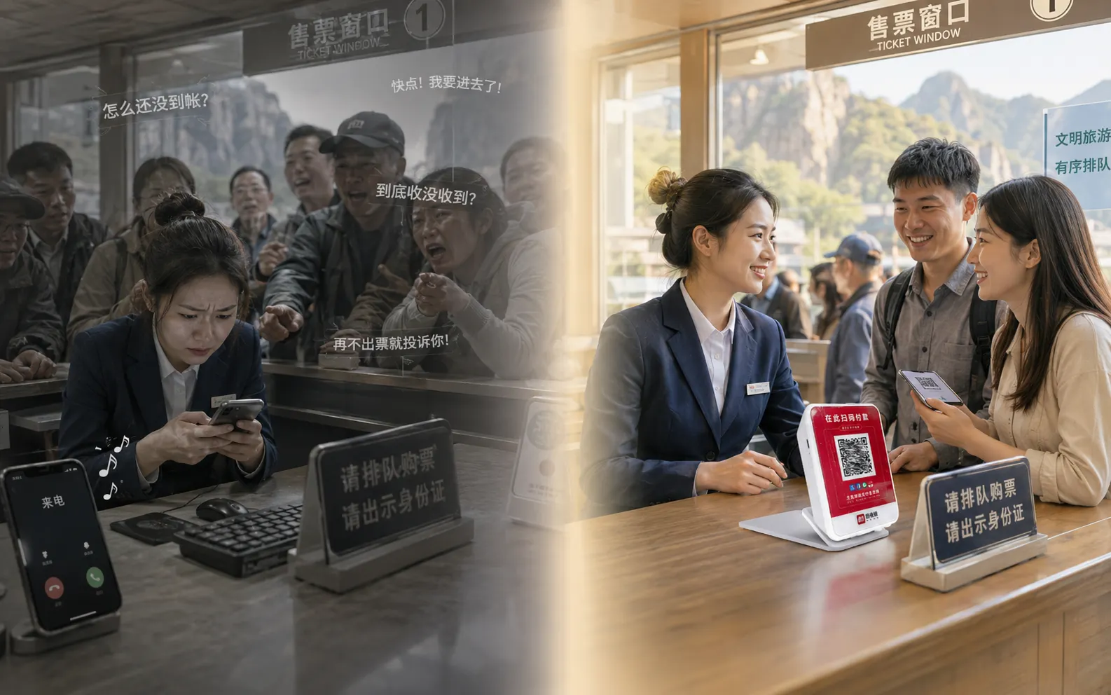景区收款云音响痛点解决