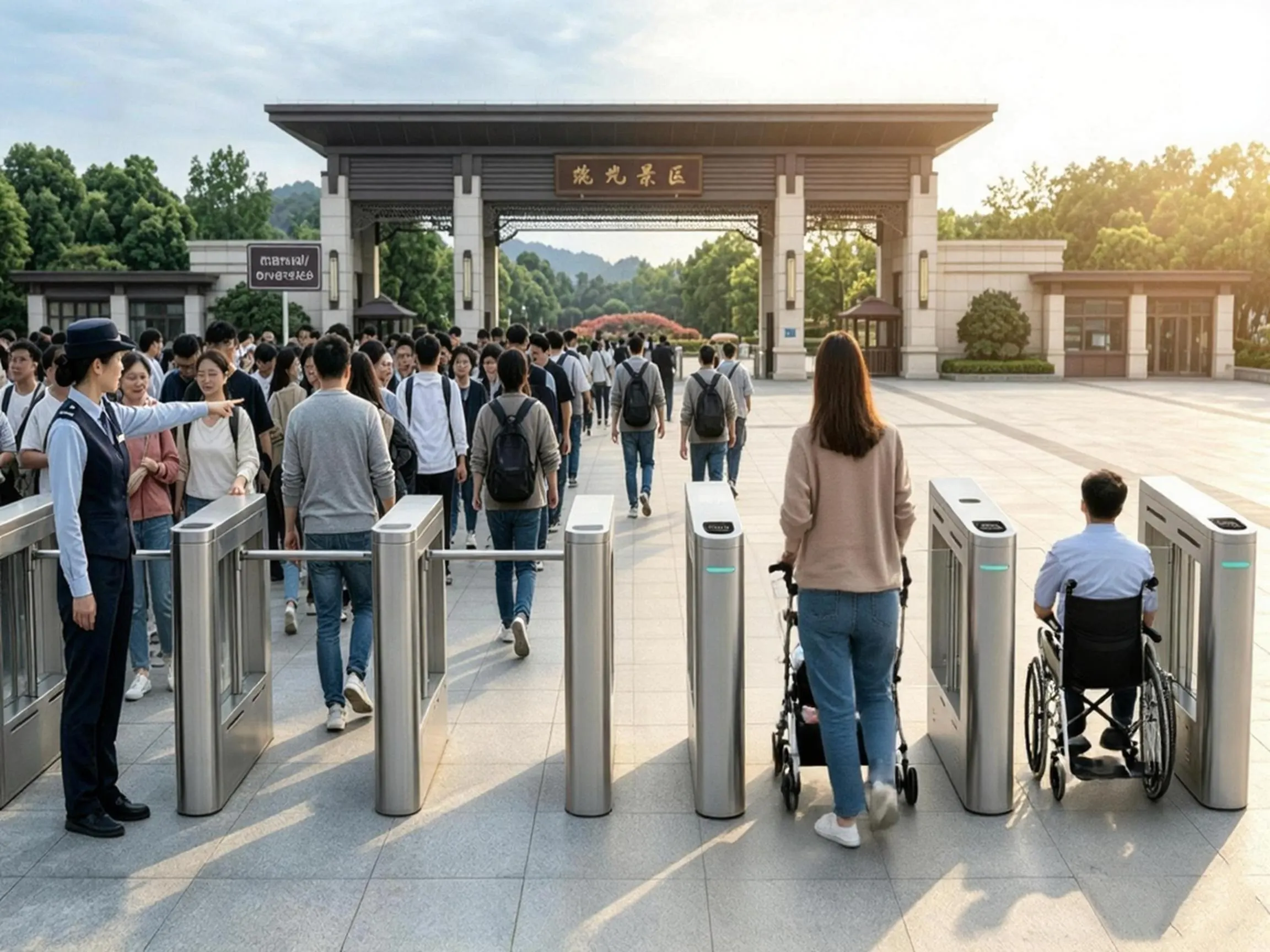 景区票务摆闸痛点解决