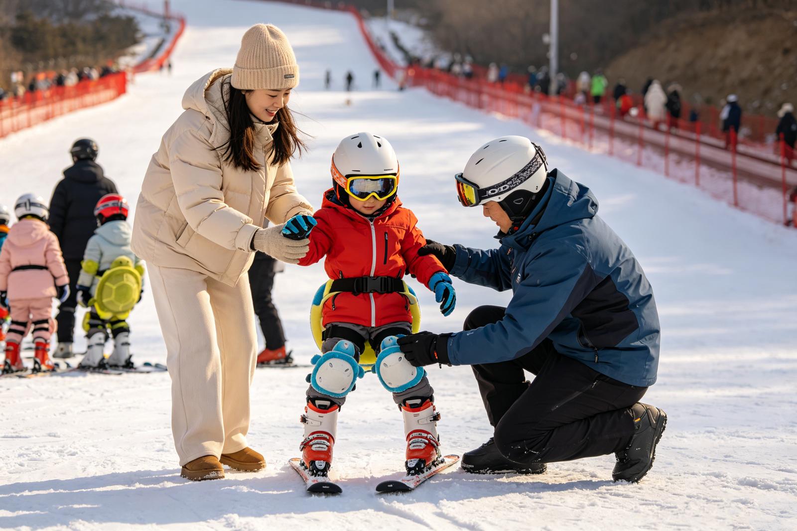 景区教练教学系统应用场景：游客在线预约滑雪教学
