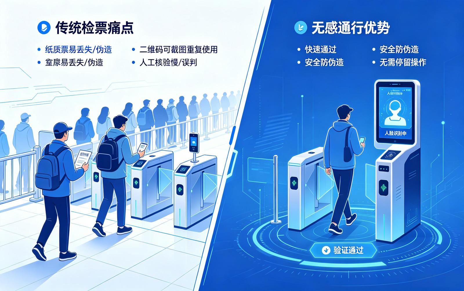 景区人脸验票系统痛点解决：传统检票的效率与安全痛点