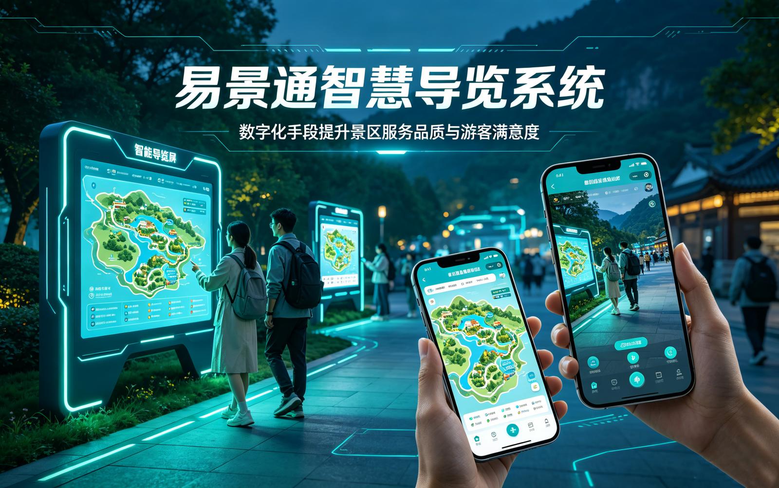 景区智慧导览系统应用场景：历史人文多语种导览