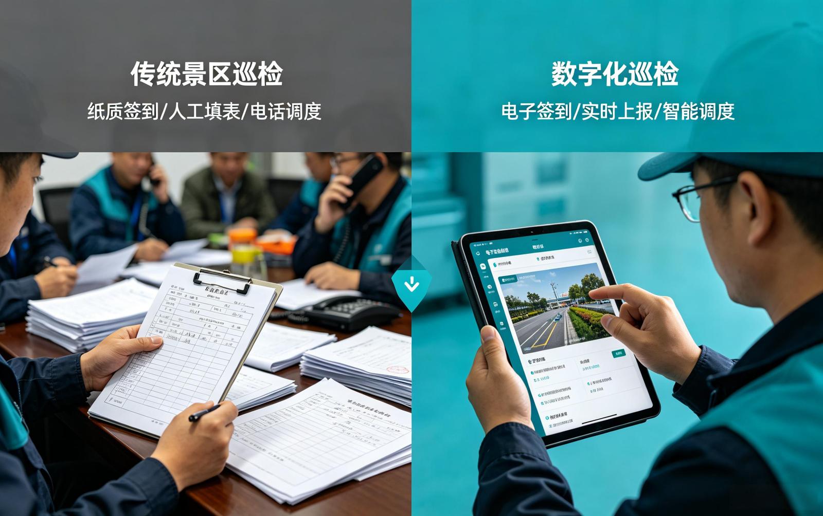 景区巡更系统痛点解决：传统巡更管理的三大痛点