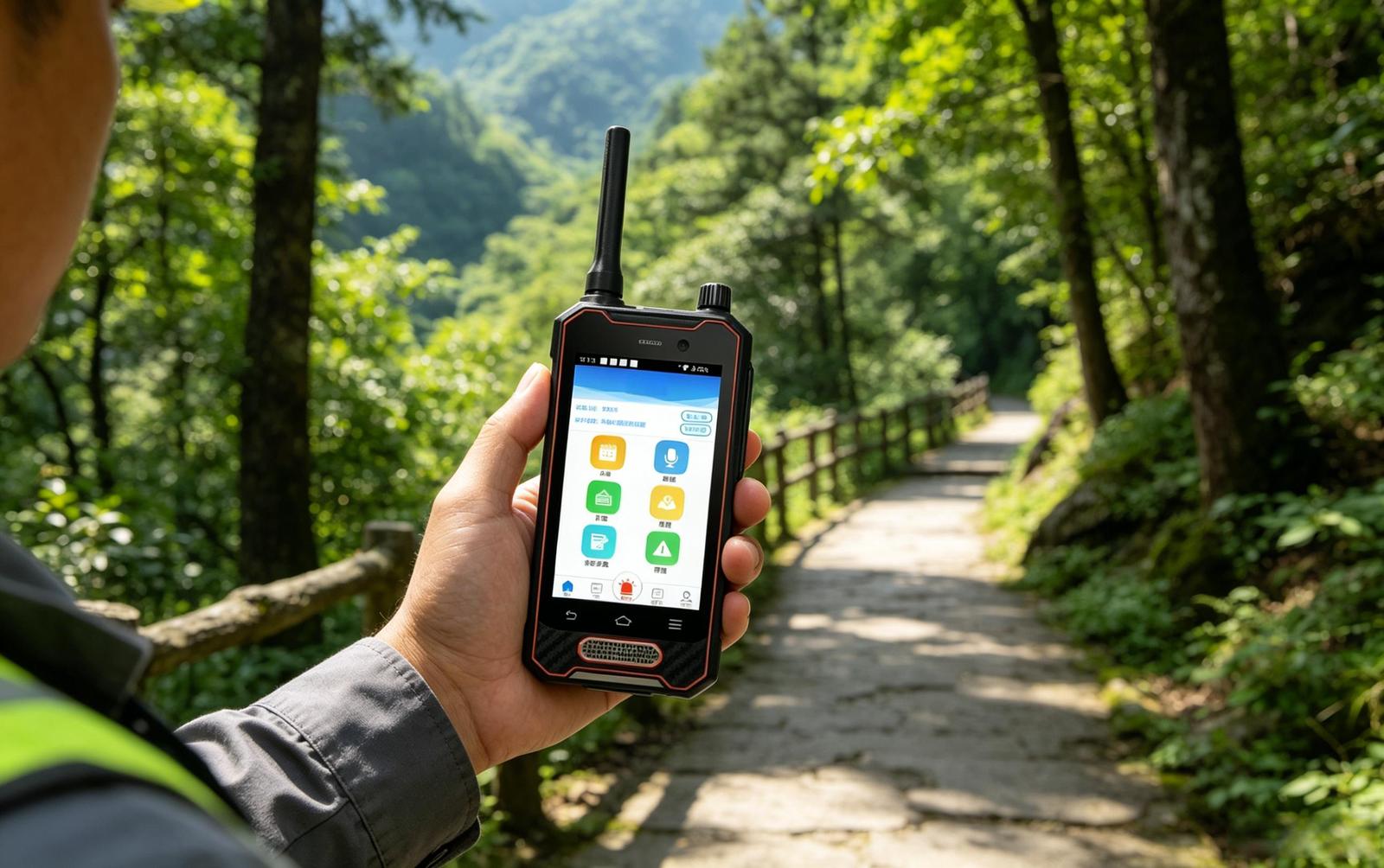 景区巡更系统应用场景：山林防火智能巡检