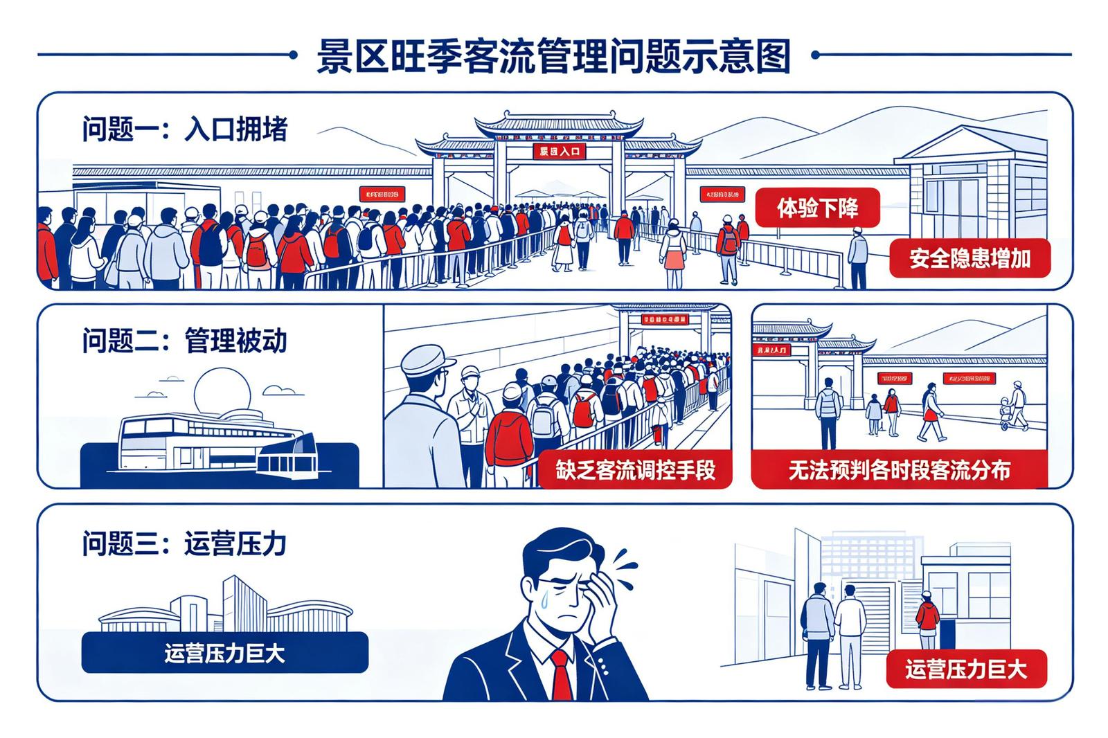 景区分时预约系统痛点解决：旺季客流高峰的管理难题