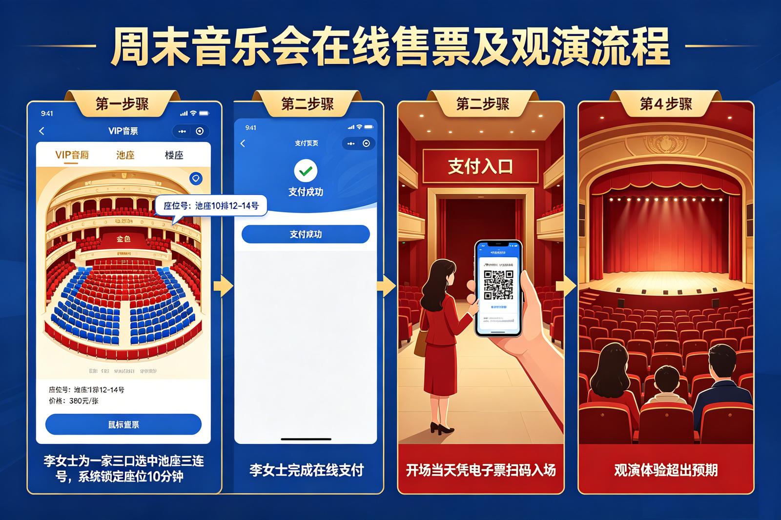 景区在线选座系统应用场景：剧院演出在线售票