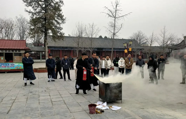 鹿邑县文化广电和旅游局组织开展消防综合演练 鹿邑县文化广电和旅游局组织开展消防综合演练