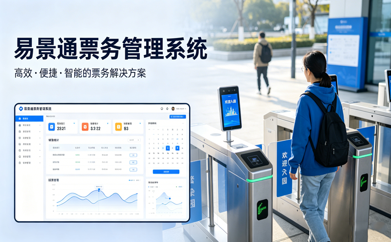 长沙景区票务管理系统方案：针对高客流景区的智能售检票实践