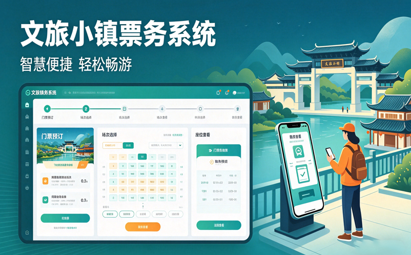 文旅小镇票务系统选型参考：易景通SaaS平台为什么更受中小景区青睐？