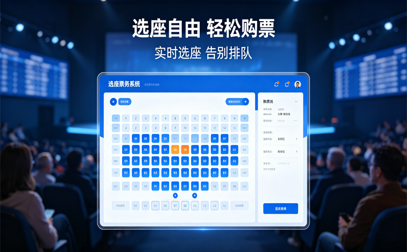 剧院票务系统如何升级？“实时选座”为什么成为核心竞争力