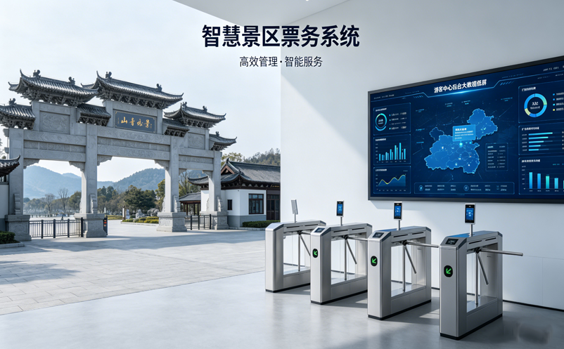 景区电子票务系统为什么离不开验票机和闸机？