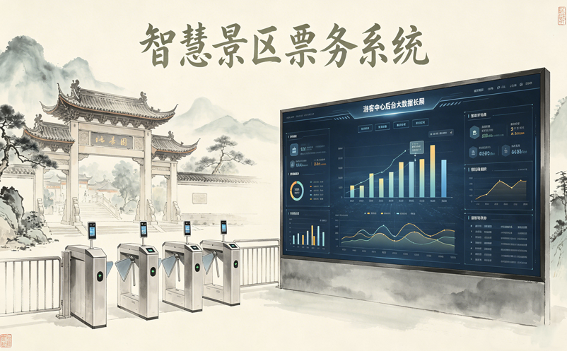 门票、闸机与营销如何打通？揭秘高效旅游景区管理系统的底层逻辑