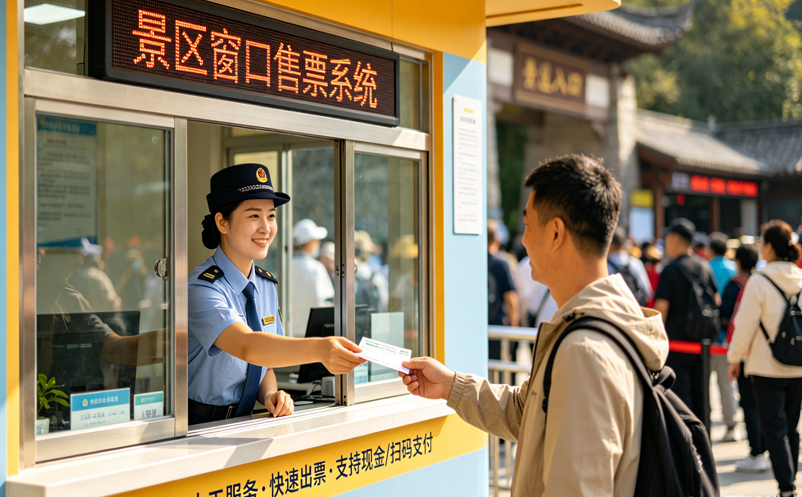 景区最怕的“断网”时刻，景区窗口售票系统怎么才能不瘫痪？