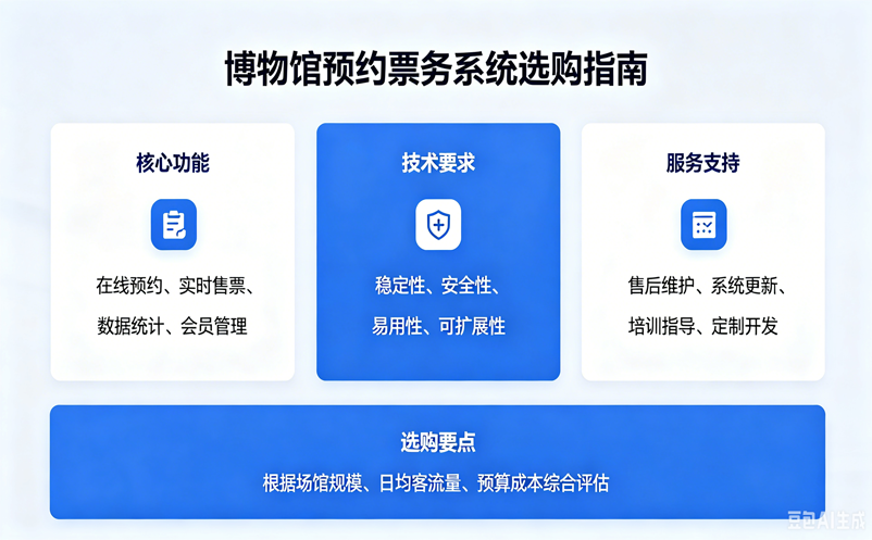 博物馆预约票务系统怎么选？分时预约与客流管控方案