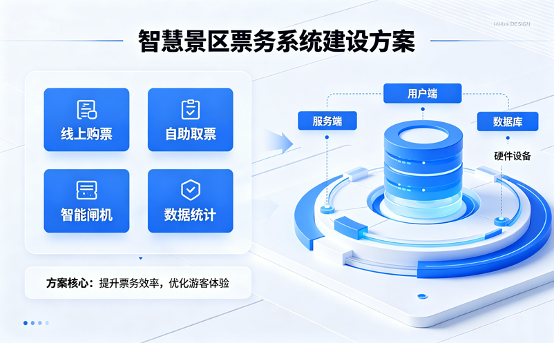 智慧景区票务系统建设方案与实施步骤 智慧景区票务系统建设方案与实施步骤