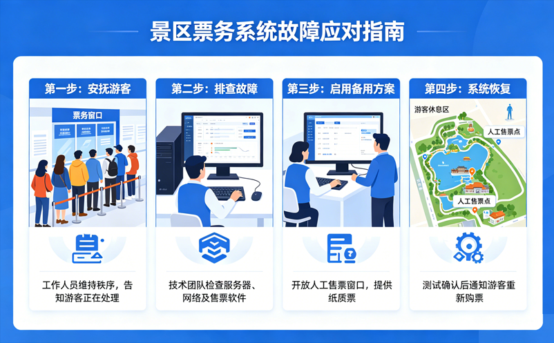 景区票务系统出故障怎么办