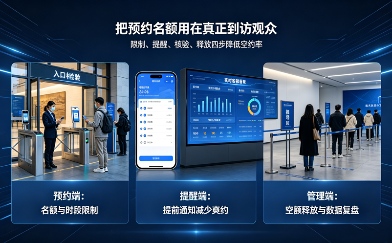 美术馆预约系统如何避免预约资源浪费