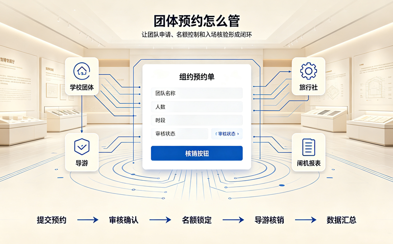 博物馆票务管理系统如何处理团体预约 博物馆票务管理系统如何处理团体预约