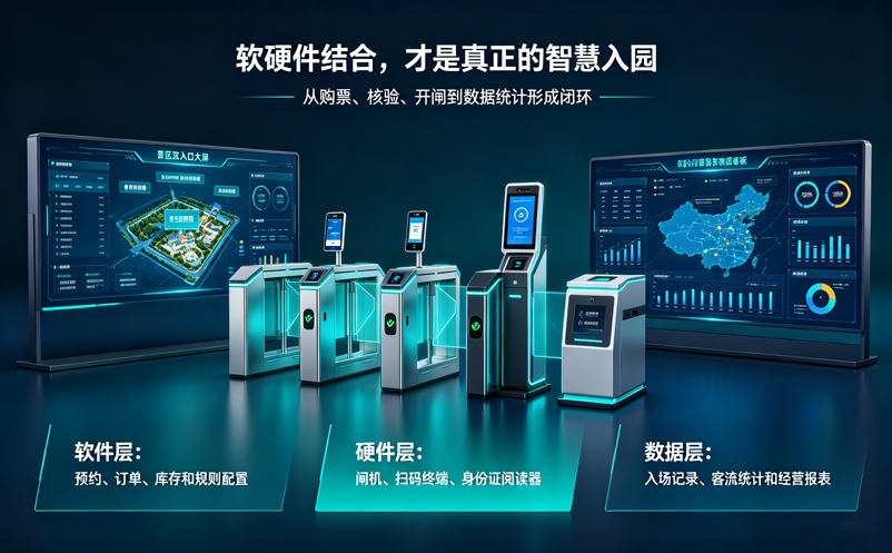 景区票务系统升级为什么需要软硬件结合?