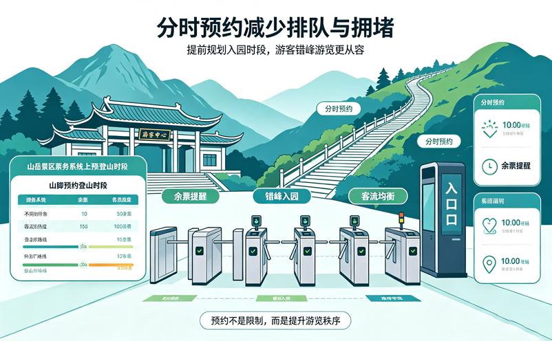 山岳景区如何利用票务系统提升游客服务体验？