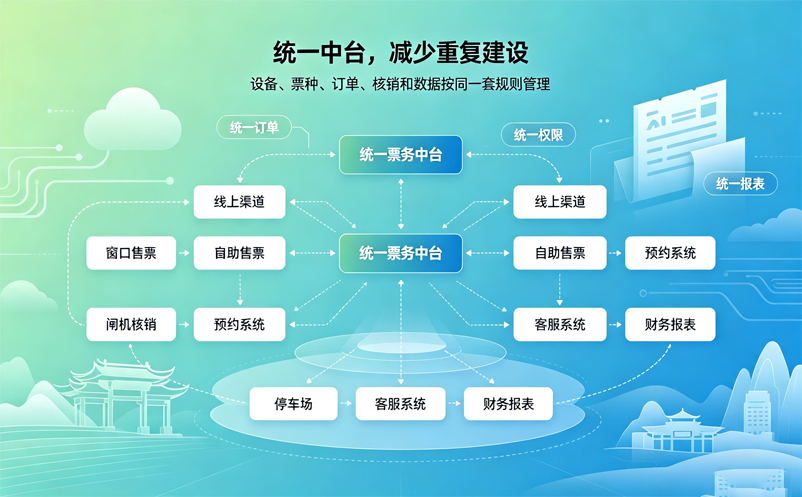 新建景区如何规划票务系统建设?避免后期重复投入 新建景区如何规划票务系统建设?避免后期重复投入