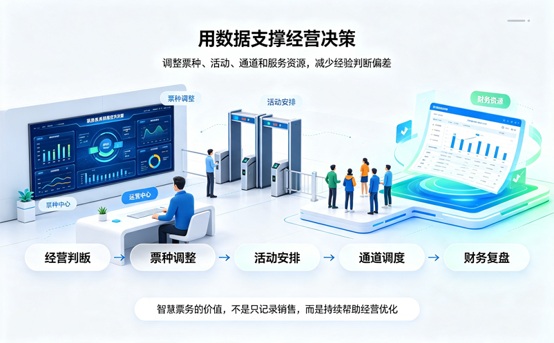 从销售数据看经营趋势,智慧票务系统有哪些价值? 从销售数据看经营趋势,智慧票务系统有哪些价值?