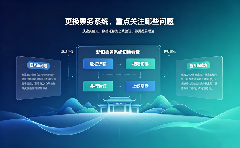 景区更换票务系统,需要重点关注哪些问题? 景区更换票务系统,需要重点关注哪些问题?