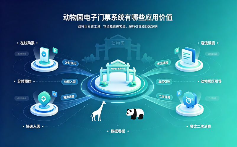 动物园电子门票系统有哪些应用价值_别只当卖票工具 动物园电子门票系统有哪些应用价值_别只当卖票工具