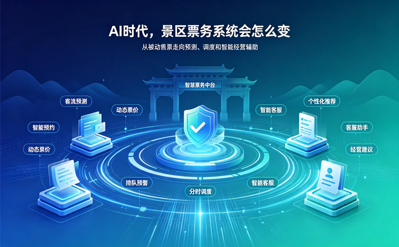 AI时代,景区票务管理系统未来会有哪些变化? AI时代,景区票务管理系统未来会有哪些变化?