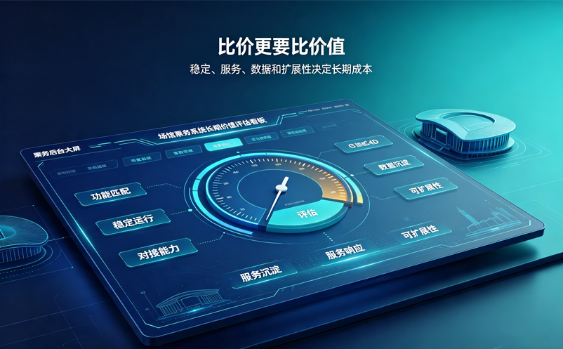 报价低不等于成本低，场馆票务系统如何平衡价格与长期价值？