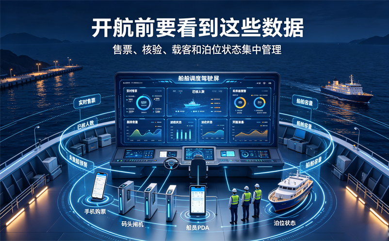 轮船售检票系统如何实现线上购票与登船核验? 轮船售检票系统如何实现线上购票与登船核验?