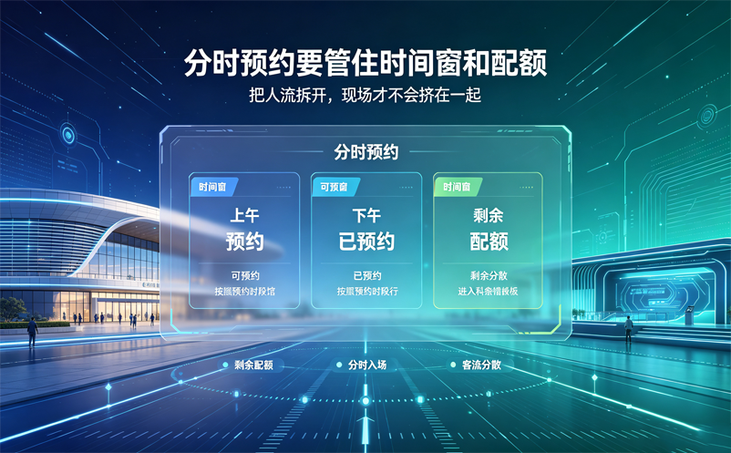 科技馆票务系统如何做好分时预约和客流控制？