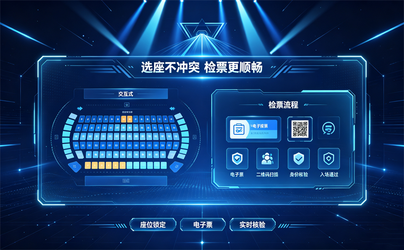 演出票务管理软件如何解决热门演出选座和检票问题？