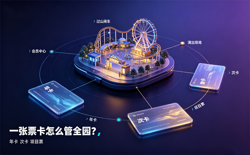 乐园票务系统如何管理年卡、次卡和项目票? 乐园票务系统如何管理年卡、次卡和项目票?