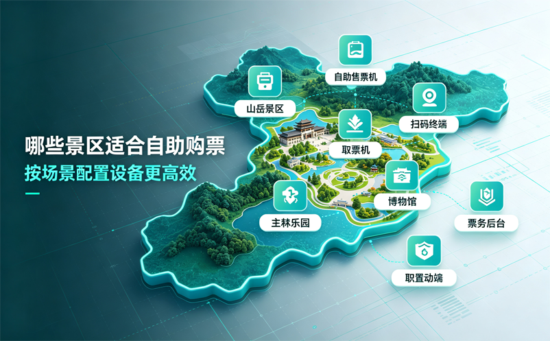 自助购票系统适合哪些景区？如何配置设备