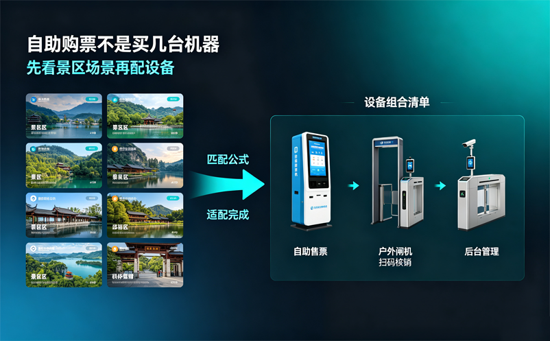 自助购票系统适合哪些景区？如何配置设备