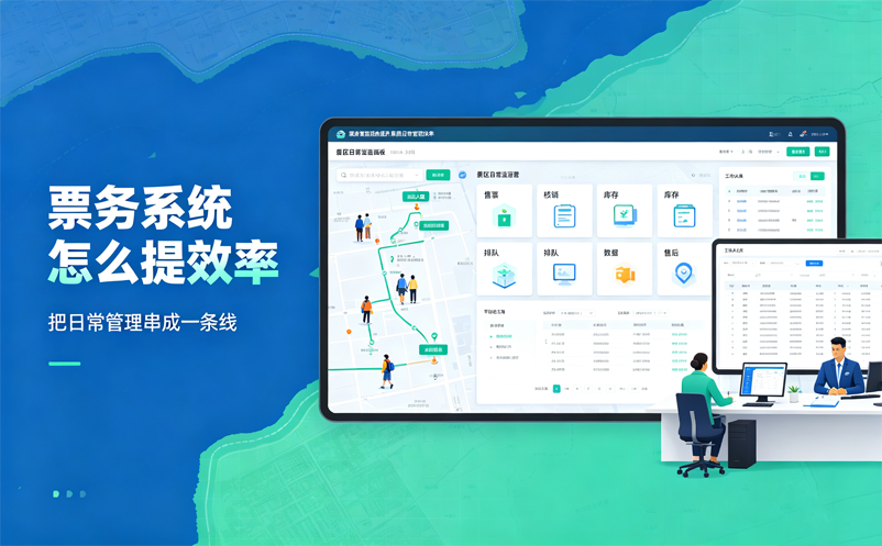 票务管理系统如何帮助景区提升日常管理效率