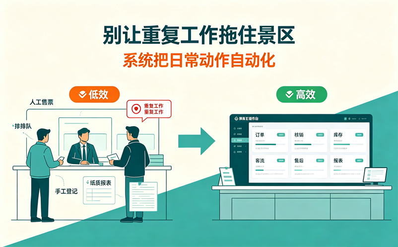票务管理系统如何帮助景区提升日常管理效率