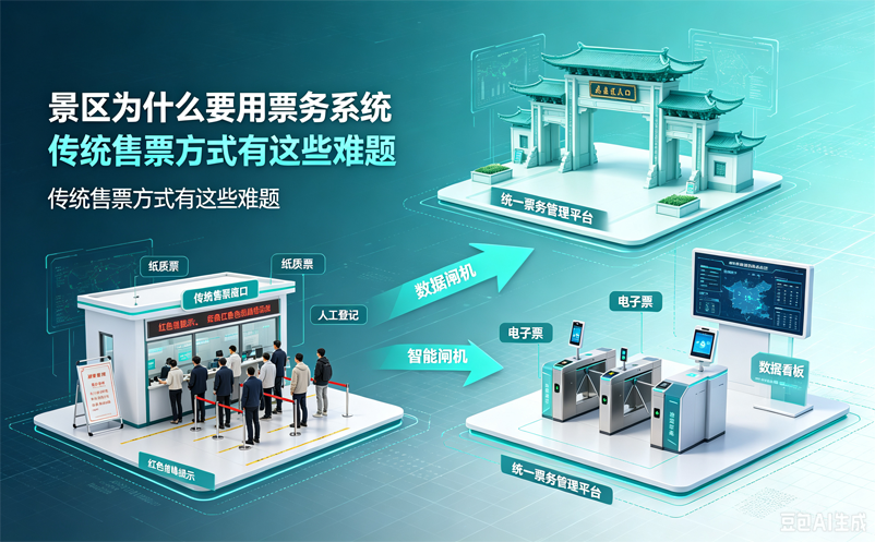 景区为什么要用票务管理系统？传统售票方式有哪些管理难题