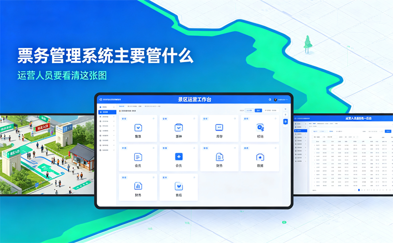 旅游景区票务管理系统主要管什么？景区运营人员需要知道这些